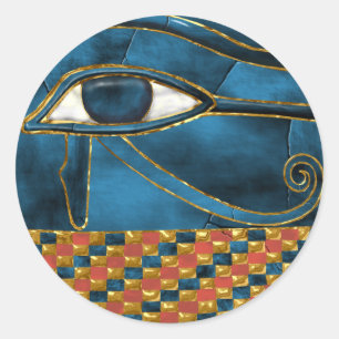 Sticker Rond OEil du Sacré Mariage de Horus