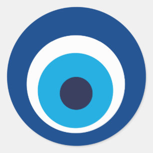 Sticker Rond oeil grec