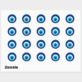 Sticker Rond oeil grec (Feuille)