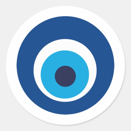 Sticker Rond oeil grec (Devant)