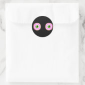 Sticker Rond Oeil hypnotique (Sac)
