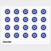 Sticker Rond Oeil magique (Feuille)