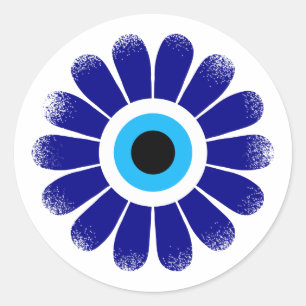 Sticker Rond Oeil magique