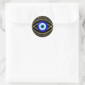 Sticker Rond Oeil malin (Sac)
