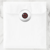 Sticker Rond oeil rouge (Sac)