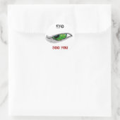 Sticker Rond Oeil, vois-toi (Sac)
