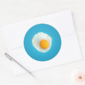 Sticker Rond Oeuf Fries (Enveloppe)