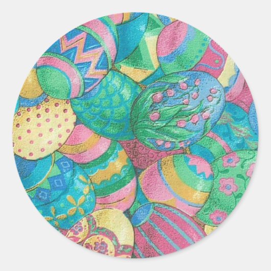 Sticker Rond Oeuf-stavaganza (Devant)