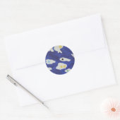 Sticker Rond Oeufs frits (Enveloppe)