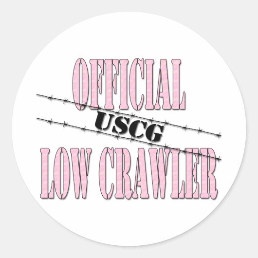 Sticker Rond officiallowcrawleruscg2 (Devant)
