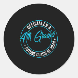 Sticker Rond Officiellement Un 4e Meilleur Avenir Cl 20 Vin Pre