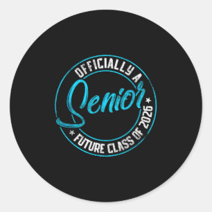 Sticker Rond Officiellement Un Avenir Supérieur Cl 2026 Back Sc