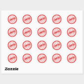 Sticker Rond Offre limitée (Feuille)