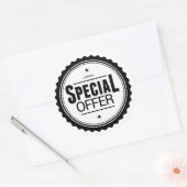 Sticker Rond Offre spéciale (Enveloppe)