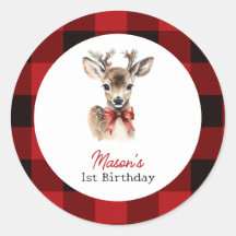 Oh Deer Christmas Deer Anniversaire