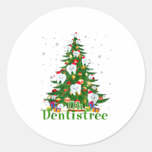Sticker Rond Oh Dentistree Dentistree Dental Cute dent