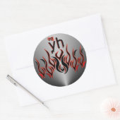 Sticker Rond Oh mon Dieu ! (Enveloppe)