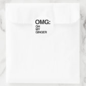 STICKER ROND OH MON GINGEMBRE (Sac)