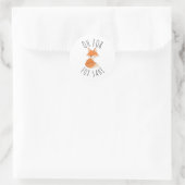 Sticker Rond Oh pour Fox Sake (Sac)
