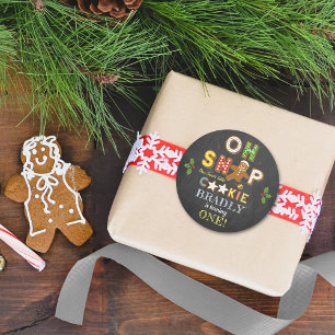 Sticker Rond Oh, Snap ! Gingerbread Cookie N'importe quel âge A