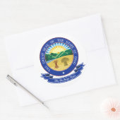 Sticker Rond Ohio Seal (Enveloppe)
