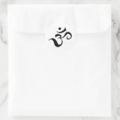 Sticker Rond ohm (Sac)