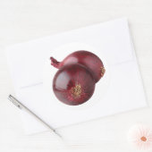 Sticker Rond Oignon rouge (Enveloppe)