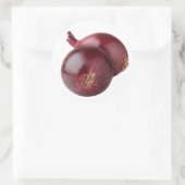 Sticker Rond Oignon rouge (Sac)