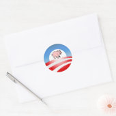 Sticker Rond Oinkbama (Enveloppe)