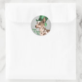 Sticker Rond OIP de la Saint-Patrick (Sac)