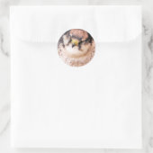 STICKER ROND OISEAU DE PROIE (Sac)