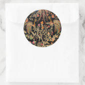 Sticker Rond Oiseaux du paradis (Sac)