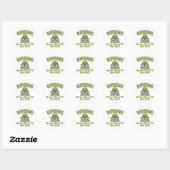 Sticker Rond Oiseaux, Oiseaux (Feuille)