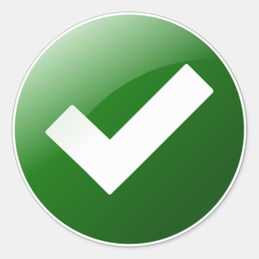 STICKER ROND OK (Devant)