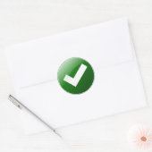STICKER ROND OK (Enveloppe)