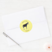 Sticker Rond Okapi (Enveloppe)