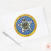 Sticker Rond Oklahoma (Enveloppe)