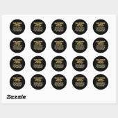 Sticker Rond Old Timer Modell 1965 Special Edition (Feuille)
