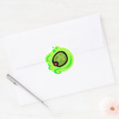 Sticker Rond Olive (Enveloppe)