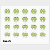 Sticker Rond Olive You (Feuille)