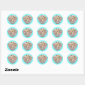 Sticker Rond Olivier Salad (Feuille)