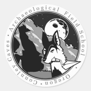 Sticker Rond Ol'Willard l'autocollant rond Coyote