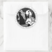 Sticker Rond Ol'Willard l'autocollant rond Coyote (Sac)