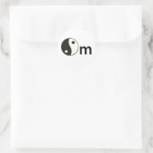 Sticker Rond Om (Sac)