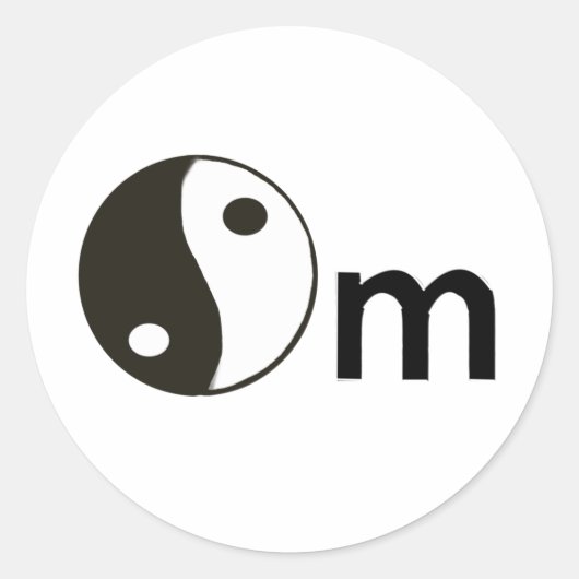 Sticker Rond Om (Devant)