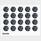 Sticker Rond Om 1 (Feuille)