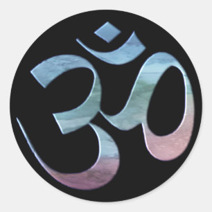 Sticker Rond Om 1