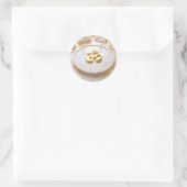 STICKER ROND OM - BOUDDHISME ZEN (Sac)