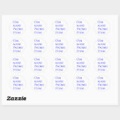 Sticker Rond Om Mani Padme Hum (Feuille)