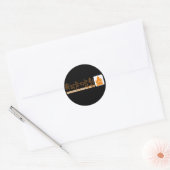 Sticker Rond Om mani padme hum Chenrezig (Enveloppe)